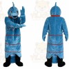 Blue Hippocampus Mascot Costume for Adult
