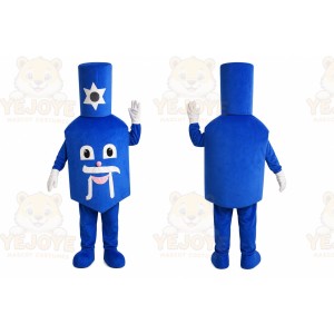 Blue House Mascot Costume for Adult
