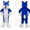 Blue Husky Dog Mascot Costume Adult Halloween Costume
