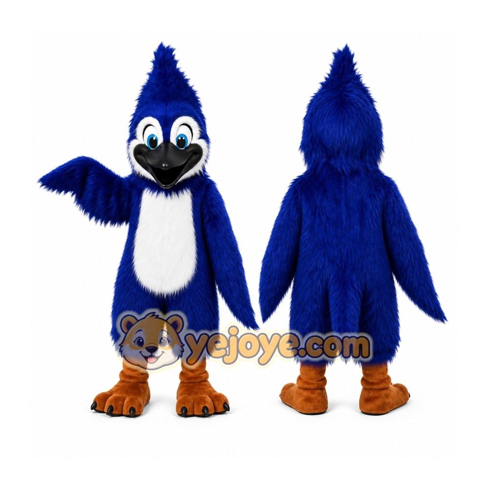 Blue Jay Mascot Bird Costume Blue Jay Mascot Bird Costume
