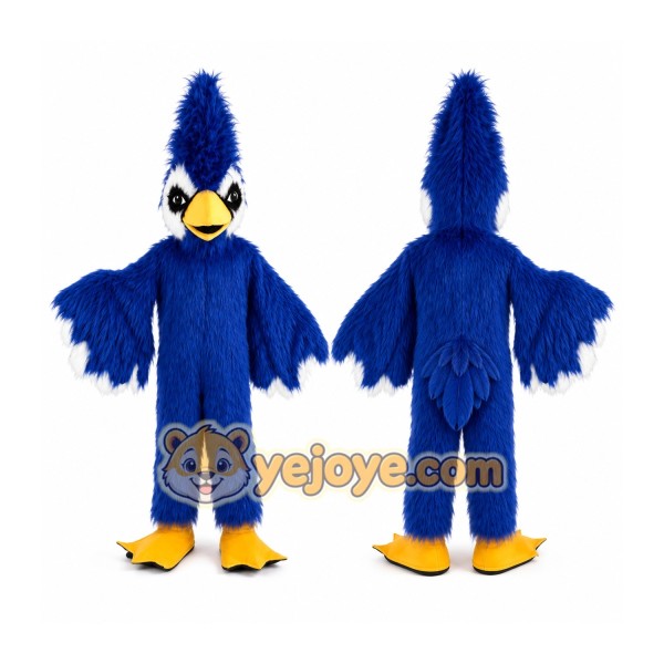 Blue Jay Mascot Costume Bird Cosplay Cartoon Character