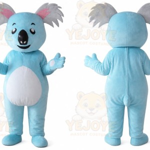 Blue Koala Mascot Costume