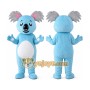Blue Koala Mascot Costume