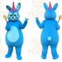 Blue Magic Rabbit Mascot Costume for Adult