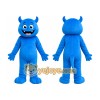 Blue Monster Mascot Costume Blue Monster Mascot Costume