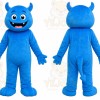 Blue Monster Mascot Costume