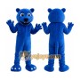 Blue Panther Lion Mascot Costume