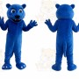 Blue Panther Lion Mascot Costume