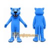 Blue Panther Mascot Costume Blue Panther Mascot Costume