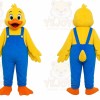 Blue Pants Duck Mascot Costume