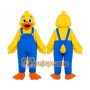 Blue Pants Duck Mascot Costume