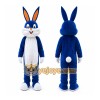 Blue Rabbit Bunny Mascot Costume Blue Rabbit Bunny Mascot Costume