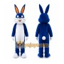 Blue Rabbit Bunny Mascot Costume