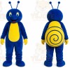 Blue Snails Mascot Costume