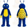 Blue Snails Mascot Costume