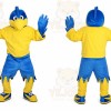 Blue Sport Eagle Mascot Costume for Adult