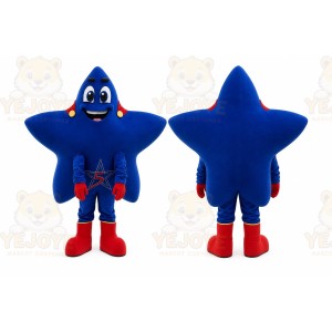 Blue Star Mascot Costume