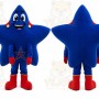 Blue Star Mascot Costume
