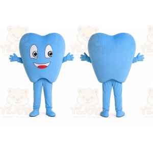 Blue Tooth Mascot Costume