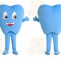 Blue Tooth Mascot Costume