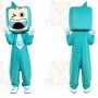 Blue Tv Mascot Costume