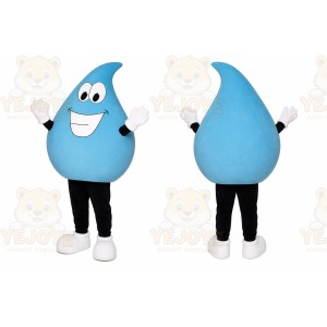 Blue Water Drop Mascot Costume