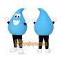 Blue Water Drop Mascot Costume