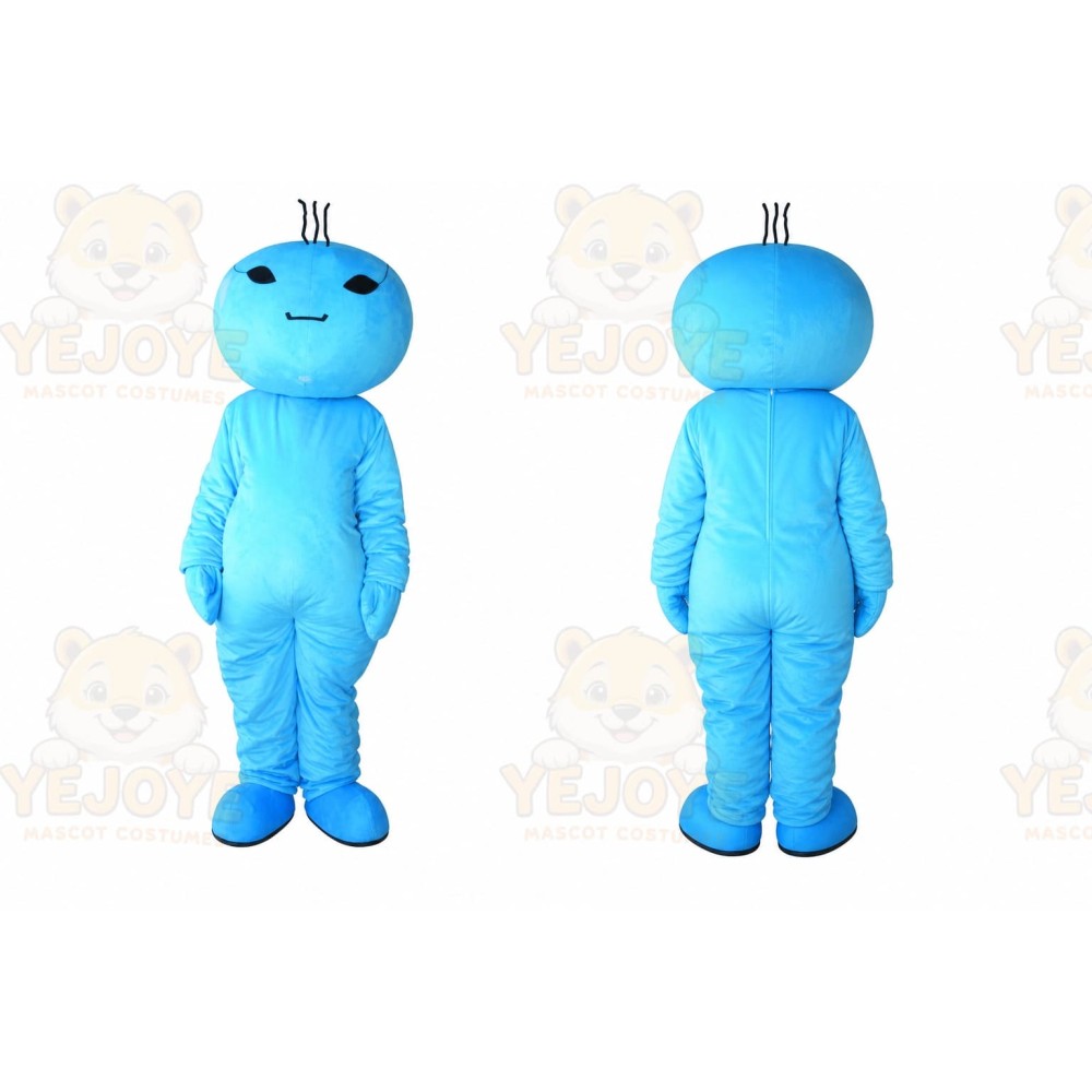 Blue Water Mascot Costume