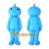 Blue Water Mascot Costume Blue Water Mascot Costume