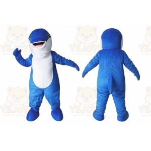 Blue Whale Orca Mascot Costume