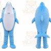 Blue Whale Sea Animal Mascot Costume