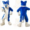 Blue Wolf Dog Husky Mascot Costume