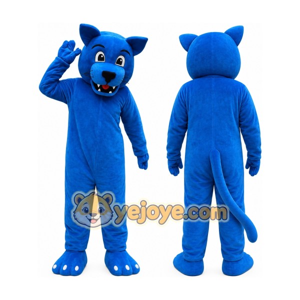 Blue Wolf Leopard Mascot Costume for Adult