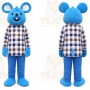 Blue_red mouse Mascot Costume