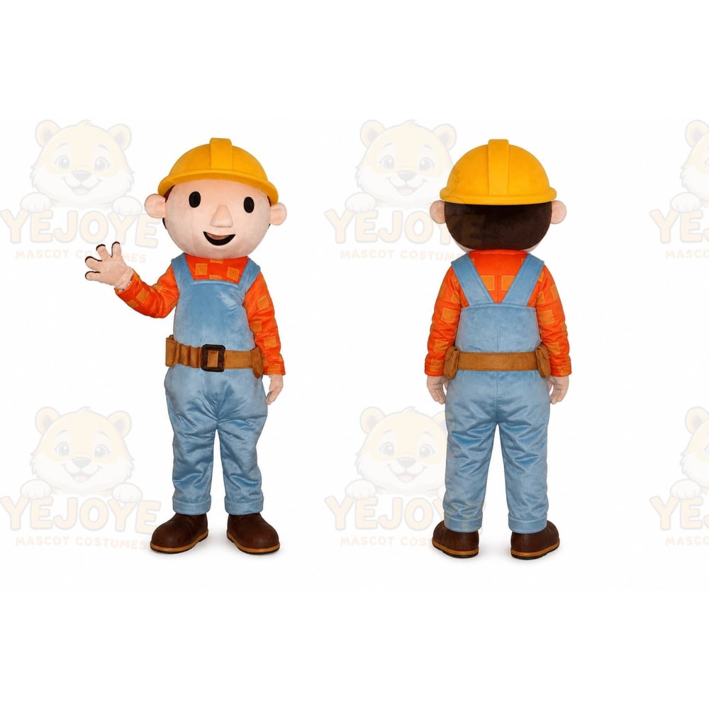 Bob The Builder Boy Mascot Costume