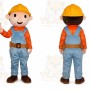Bob The Builder Boy Mascot Costume