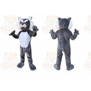 Bobcat Wildcat Mascot Costume Adult Halloween Costume