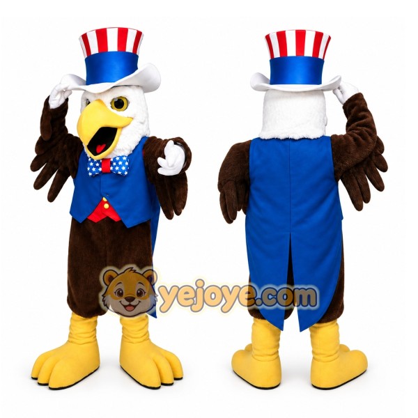 Bowl Eagle Mascot Costume