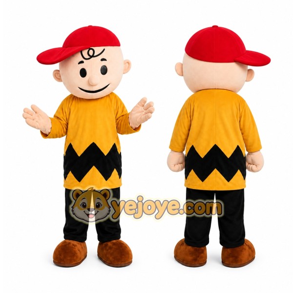 Boy Brown Mascot Costume