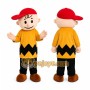 Boy Brown Mascot Costume
