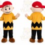 Boy Brown Mascot Costume