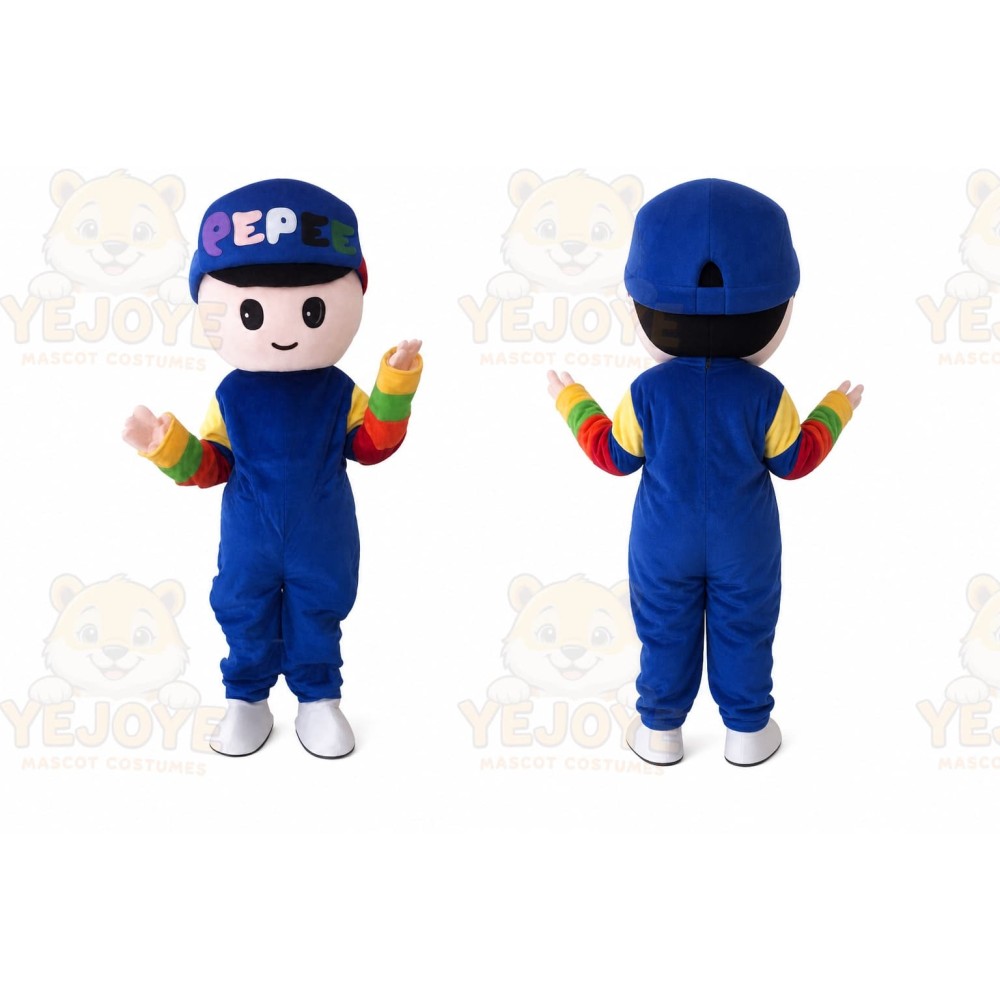 Boy Mascot Ads Cartoon Costume