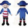 Boy Mascot Costume With Blue Hat