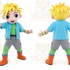 Boy Mascot Costume