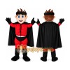 Boy Surperman Mascot Hero Costume