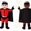 Boy Surperman Mascot Hero Costume