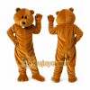Brown Bear Beaver Cartoon Mascot Costume