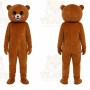 Brown Bear Cartoon Costume Performance Headgear Mascot
