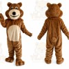 Brown Bear Mascot Costume Deluxe