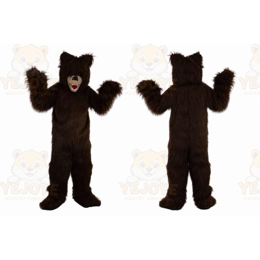 Brown Bear Mascot Costume for Adult